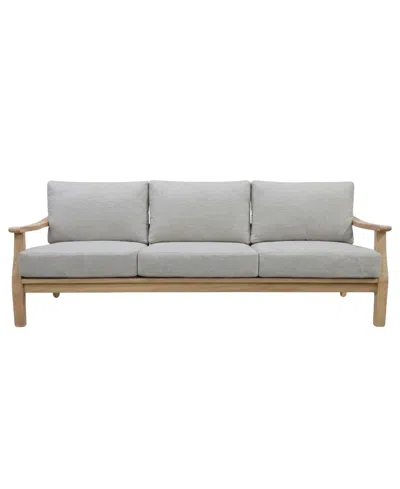 Macy's Bristol 32" Olefin Sofa, Created For  In Gray
