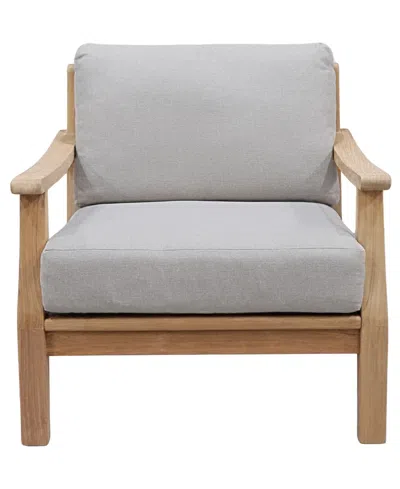 Macy's Bristol 33" Olefin Club Chair, Created For  In Brown