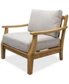 Macy's Bristol Club Chair, Created For  In Gray