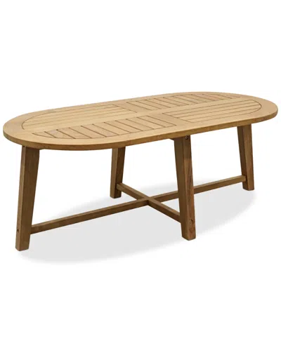Macy's Bristol Coffee Table, Created For  In Brown