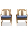 Macy's Bristol Dining Chairs, Set Of 2, Created For