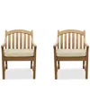 Macy's Bristol Dining Chairs, Set Of 2, Created For