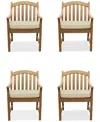 Macy's Bristol Dining Chairs, Set Of 4, Created For  In Multi