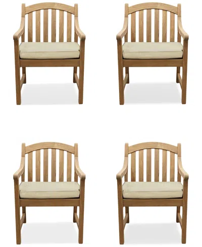 Macy's Bristol Dining Chairs, Set Of 4, Created For  In Multi