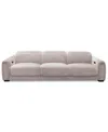 Macy's Brownell 3-pc. Sofa Sectional With 3 Power Motion Chairs, Exclusively At  In Gray