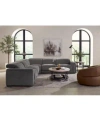 Macy's Brownell Fabric Sectional Collection Exclusively At Macys In Gray