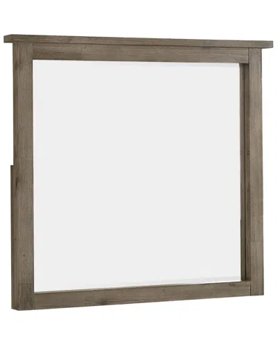 Macy's Closeout! Canyon Landscape Mirror, Created For  In Brown