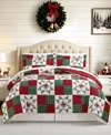 Macy's Cardinal Patch Soft Hand Feel 8-piece Comforter Set, Full In Multi