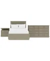 Macy's Cascade 3-pc. Bedroom Set (queen Storage Bed, Chest & Nightstand)