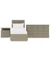Macy's Cascade 3-pc. Bedroom Set (queen Storage Bed, Chest & Nightstand)