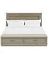 Macy's Cascade King Storage Bed In No Color