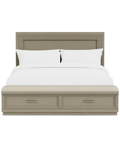 Macy's Cascade King Storage Bed In No Color