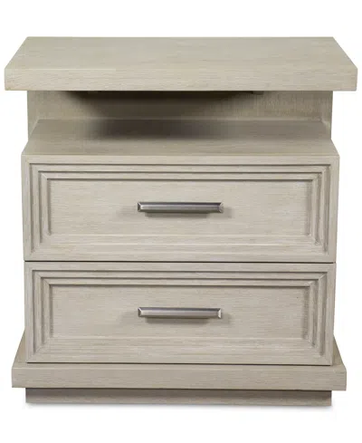 Macy's Cascade Two-drawer Nightstand In -drwr