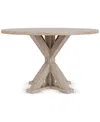 Macy's Catriona Round Dining Table In No Color