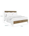 Macy's Catriona Woven King Bed In No Color
