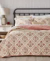 Macy's Charter Club Amelia 3-pc. Quilt Set, King, Exclusively At  In Orange