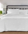 Macy's Colette Embroidery Duvet Set Exclusively At Macys In White