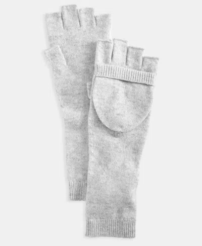 Macy's Charter Club Women's 100% Cashmere Fingerless Gloves, Exclusively At  In White