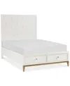 Macy's Chelsea King Storage Bed In Transparent