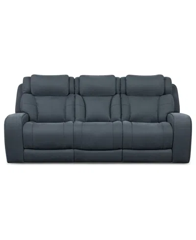Macy's Cheramie 88" Fabric Power Motion Reclining Sofa In Multi