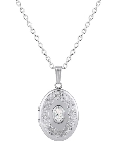 Macy's Citrine (3/8 Ct. T.w.) Pendant Necklace In Sterling Silver (also Available In Muti-stones) In Neutral
