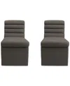 Macy's Clave 2-pc. Dining Chair Set, Created For  In Flint