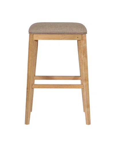 Macy's Closeout! Logans Edge 30" Saddle Stool In Brown