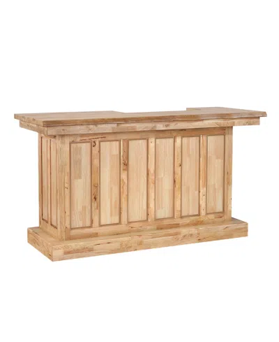 Macy's Logans Edge Bar Table In Brown