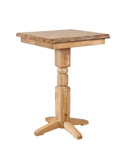 Macy's Logans Edge Pub Table In Brown