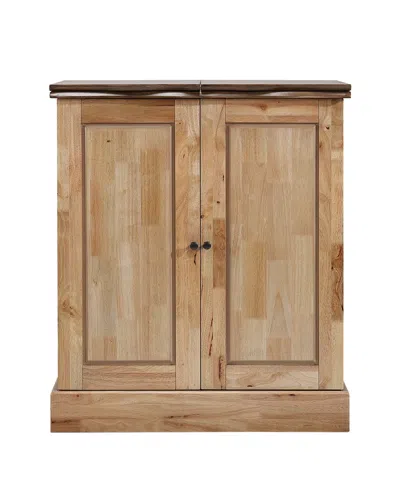 Macy's Logans Edge Spirit Cabinet In Brown