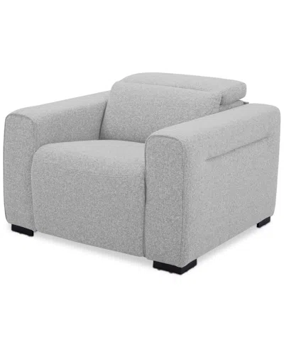 Macy's Closeout! Orsha 44" Zero Gravity Fabric Chair, Created For  In Cloud