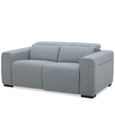 Macy's Closeout! Orsha 73" Zero Gravity Fabric Apartment Sofa, Created For  In Grey