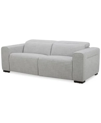 Macy's Closeout! Orsha 89" Zero Gravity Fabric Sofa, Created For  In Cloud