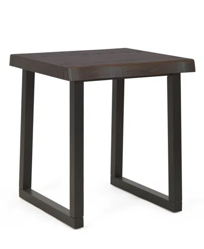 Macy's Closeout Steve Silver Jennings 22" Solid Wood Live Edge End Table