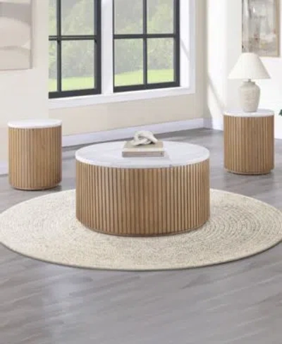 Macy's Colby Living Room Collection In Brown