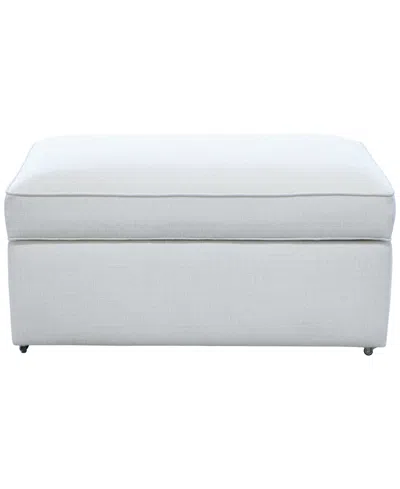 Macy's Corine 19.8" Rectangular Storage Bench In Gray