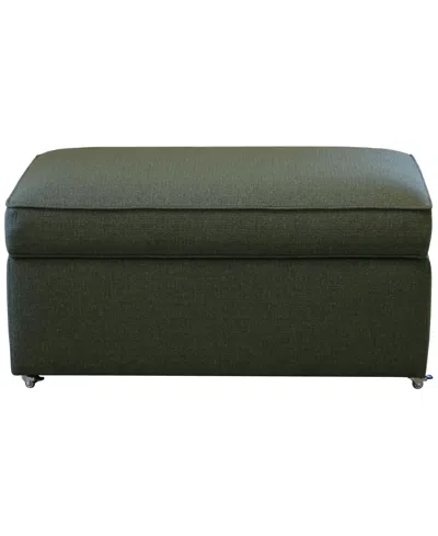 Macy's Corine 19.8" Rectangular Storage Bench In Green