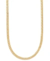 Macy's Cuban Link Chain Necklace 7mm In 14k Gold In Yellow Gold