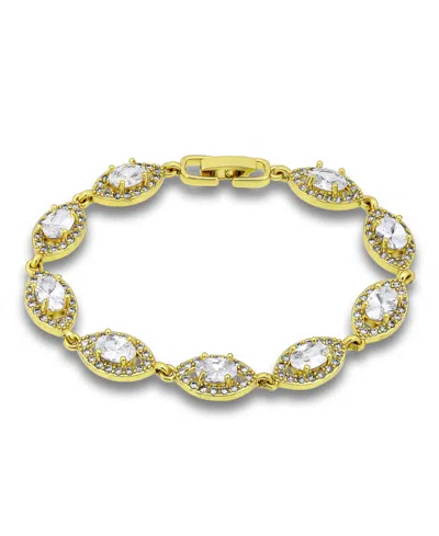 Macy's Cubic Zirconia Oval In Gold