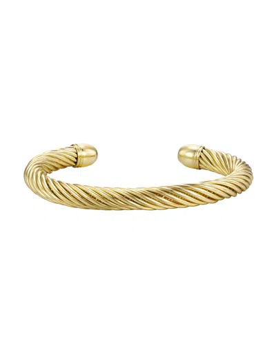 Macy's Cuff Bangle Bracelet In Gold