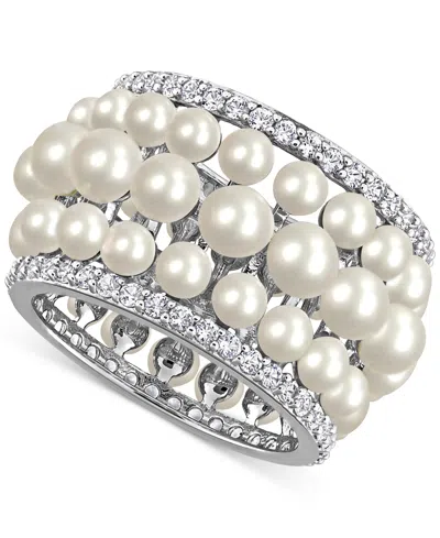 Macy's Cultured Freshwater Pearl (3 In Metallic