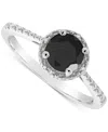 Macy's Cultured Freshwater Pearl & Diamond Accent Ring In Sterling Silver (also In Onyx, Turquoise, & Labra In Onyx