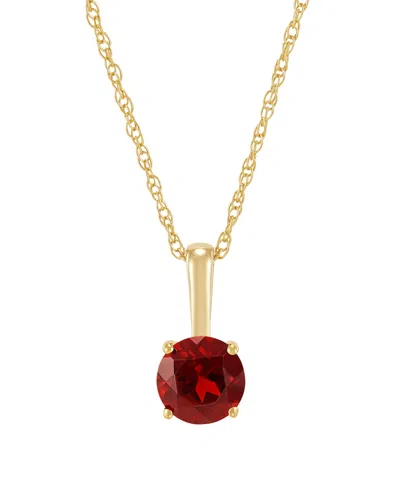 Macy's Cultured Freshwater Pearl And Lab-grown White Sapphire (1/5 Ct. T.w.) Pendant 18" Necklace In 10k Ye In Gold