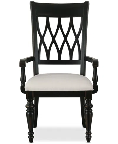 Macy's Daria Arm Chair, Created For  In Black