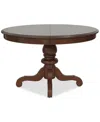 Macy's Daria Round Table In Brown