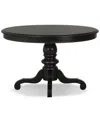 Macy's Daria Round Table, Created For  In Black