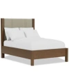 Macy's Davie Cracked Oak Bedroom Collection In Brown