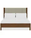Macy's Davie Cracked Oak Bedroom Collection In Brown