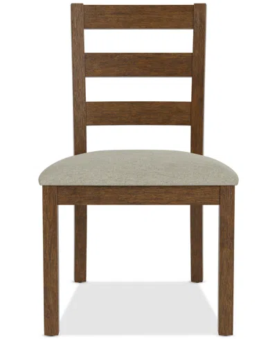 Macy's Davie Cracked Oak Ladder Chair