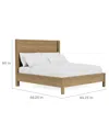 Macy's Davie Queen Panel Bed In No Color